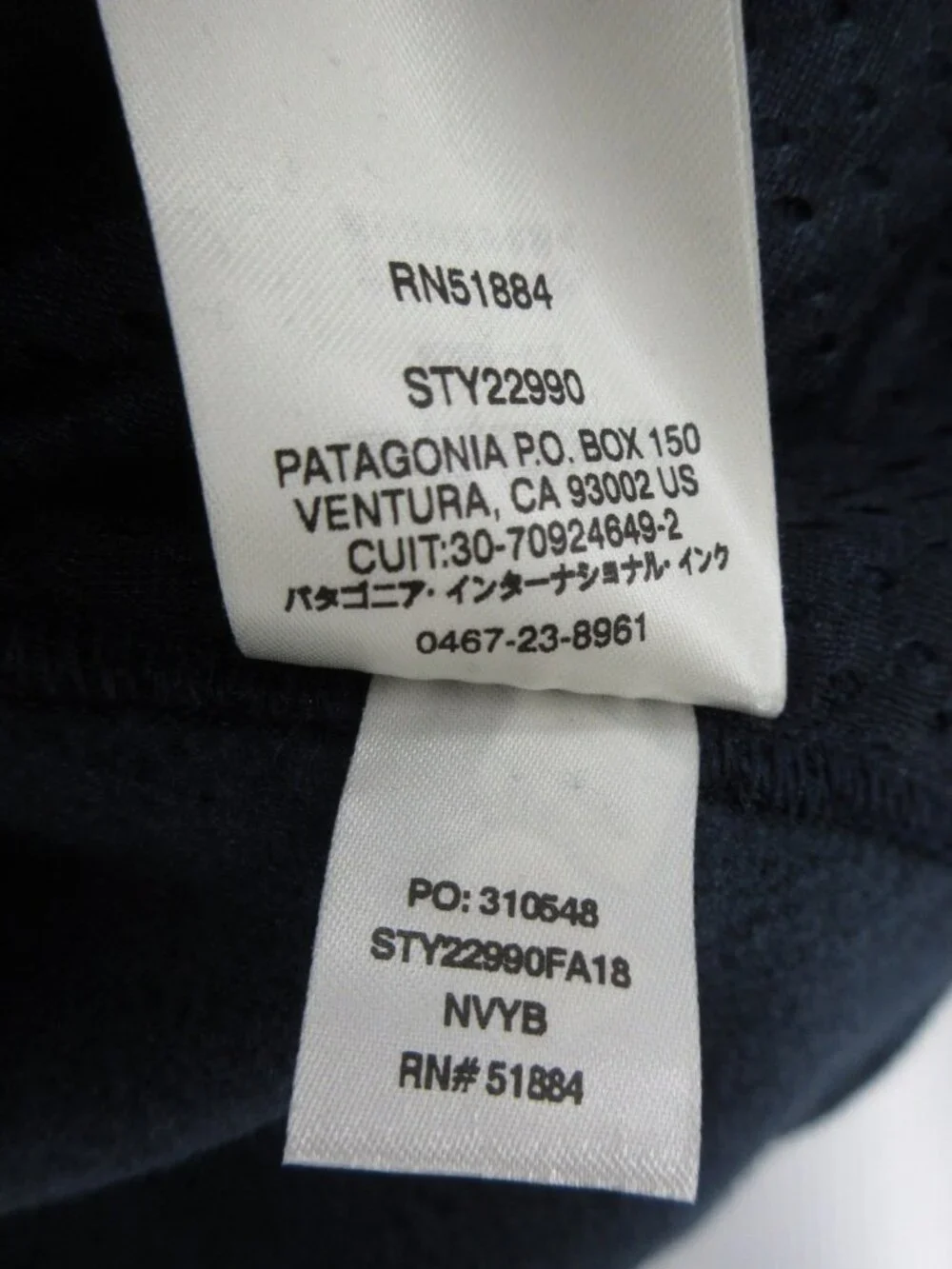 Patagonia Synchilla Jacket XXL Navy Fleece Coat Full Zip Classic 2018
